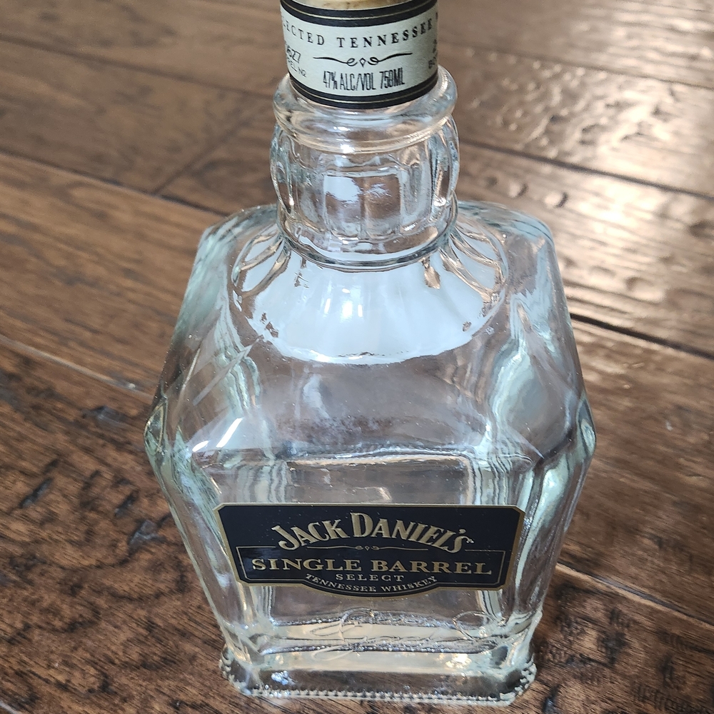 Jack Daniel's Single Barrel Glass Bottle